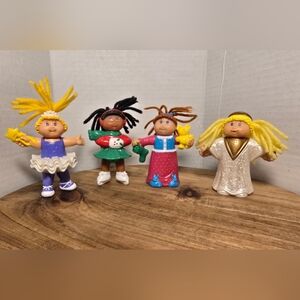 CPK Cabbage Patch Kids Happy Meal Toys Lot of 4 Vintage 1992 McDonalds